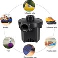 thumbnail image 4 of Electric Pump, Electric Air Pump with 3 Nozzles, Electric Inflator for Inflatable Mattress Pump, Camping Cushion, Water Bed, Boat, Swimming Ring, 4 of 5