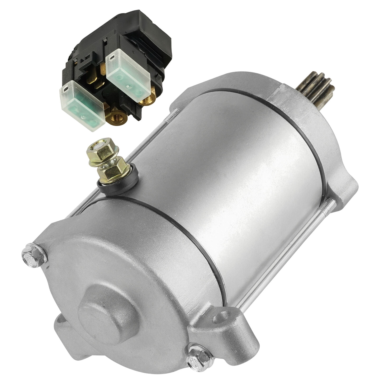 Starter & Relay Solenoid for Yamaha Rhino 660 YXR660 2004 2005 2006 Atv