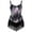 Black, variant on Sequin Fringe Bodysuit for Women Sparkly Hollow Out Tassel Romper Leotard Rave Latin Jazz Dance Acrobat Costume Blue