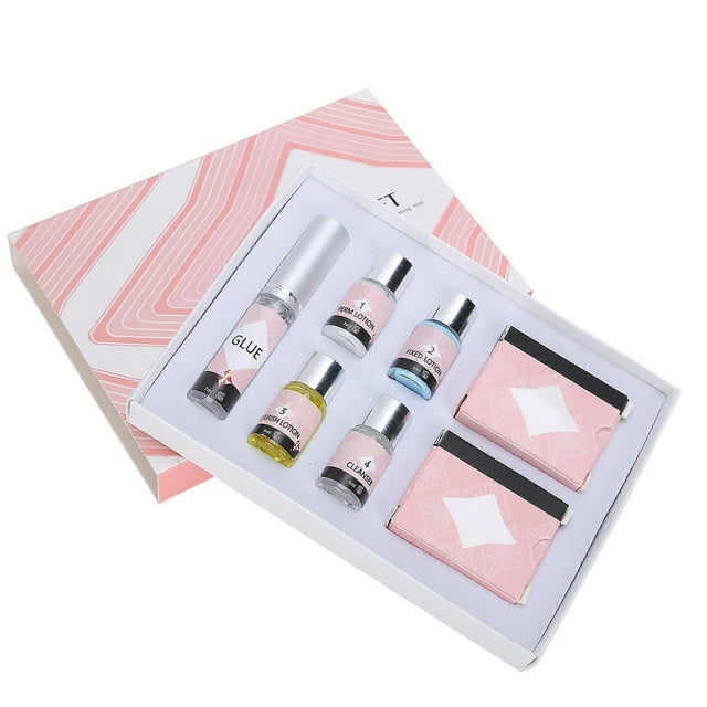 27ml Eyelash Eyebrow Perm Kit Long Lasting Mild Eyelash Curling Perming Tools Set