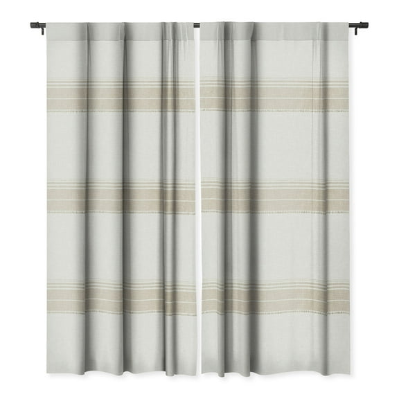Society6 Holli Zollinger FRENCH LINEN TASSEL Single Panel Room Darkening Window Curtain 50" x 84"
