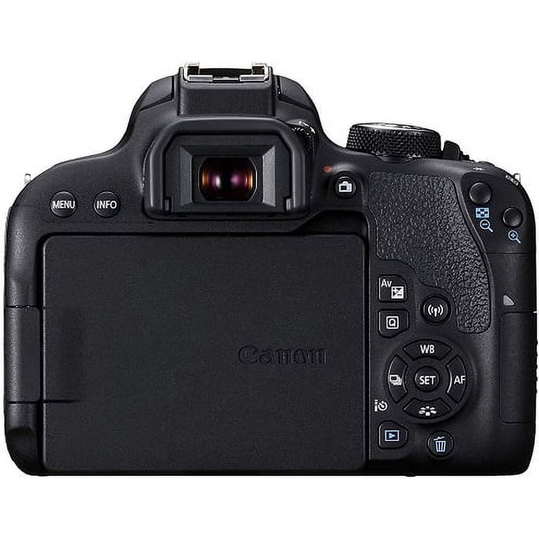 Canon EOS 800D 24.2MP Digital SLR Camera w/ EF-S 18-55mm Lens