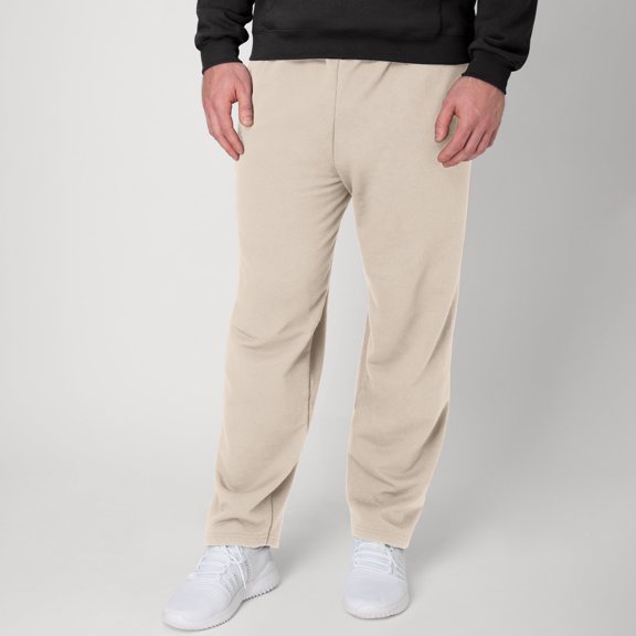 Hanes EcoSmart Men's Fleece Sweatpants with Pockets, 30.5" Sand XL