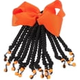 thumbnail image 4 of Ponytail Hair Extension Bowknot Braided Ponytail Women Daily Use Orange 1Set, 4 of 5