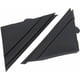 thumbnail image 2 of Para Fiats 500 2012-2017, nuestra cubierta de bandera para espejo de puerta ofrece una elegante decoración negra, fácil instalación y protección resistente a rayones, ideal para una actualización, 2 of 5