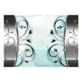 thumbnail image 3 of Tiptophomedecor Glam Wallpaper Wall Mural - Silver Gate, 3 of 4