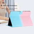 thumbnail image 3 of for Amazon Kindle 11th Generation 2022/Amazon Kindle 6" 2024, Gradient Color PU Leather Folio Stand Magnetic Wallet with Card Pockets [Auto Wake/Sleep] Soft TPU Shockproof Cover, Pink+Blue, 3 of 6