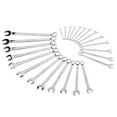 thumbnail image 2 of Sunex 9917MPR Fully Polished V-Groove Combination Metric Wrench Set, 25 Piece, 2 of 4