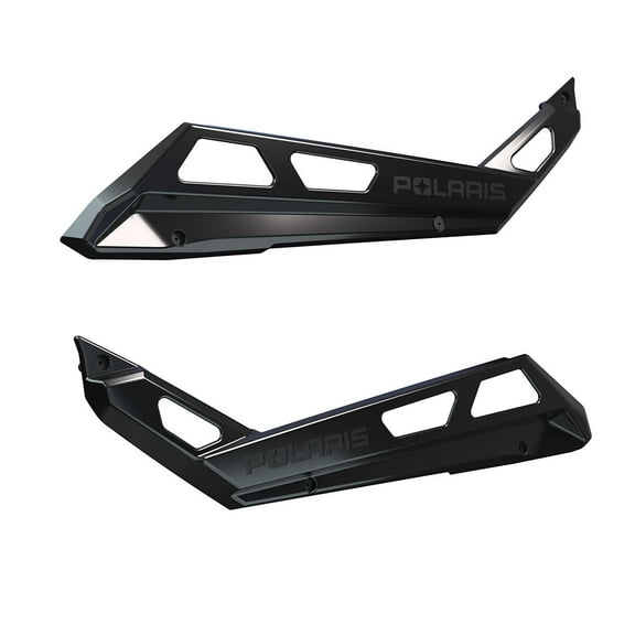 Polaris 2883760-458 Matte Black Low Profile Rock Sliders  2020 RZR Pro XP Premium Ultimate