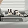 thumbnail image 4 of Chew Resistant Elevated Dog Bed Outdoor Cooling Cot With Steel Frame Breathable Net Washable For Small to Mediums Dog, 4 of 9