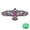 BLACK, variant on Eagle Kite 1.1m with 30m Line, Bird Deterrent Scarecrow for Garden, Large Outdoor Flying Toy for Beach and Park