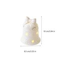 thumbnail image 2 of Decoraciones de Navidad para el Hogar Cerámica Escritorio de Navidad Decoración Del Hogar Regalos de Navidad Diseño de Escena Pequeña Props Decoraciones de Navidad Blancas, 2 of 6