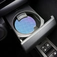 thumbnail image 3 of FMSHPON Gradient Mermaid Scales Pattern Set of 4 Car Coaster for Drinks, Absorbent Ceramic Stone Coasters Cup Mat with Cork Base for Home Kitchen Room Coffee Table Bar Decor, 3 of 5