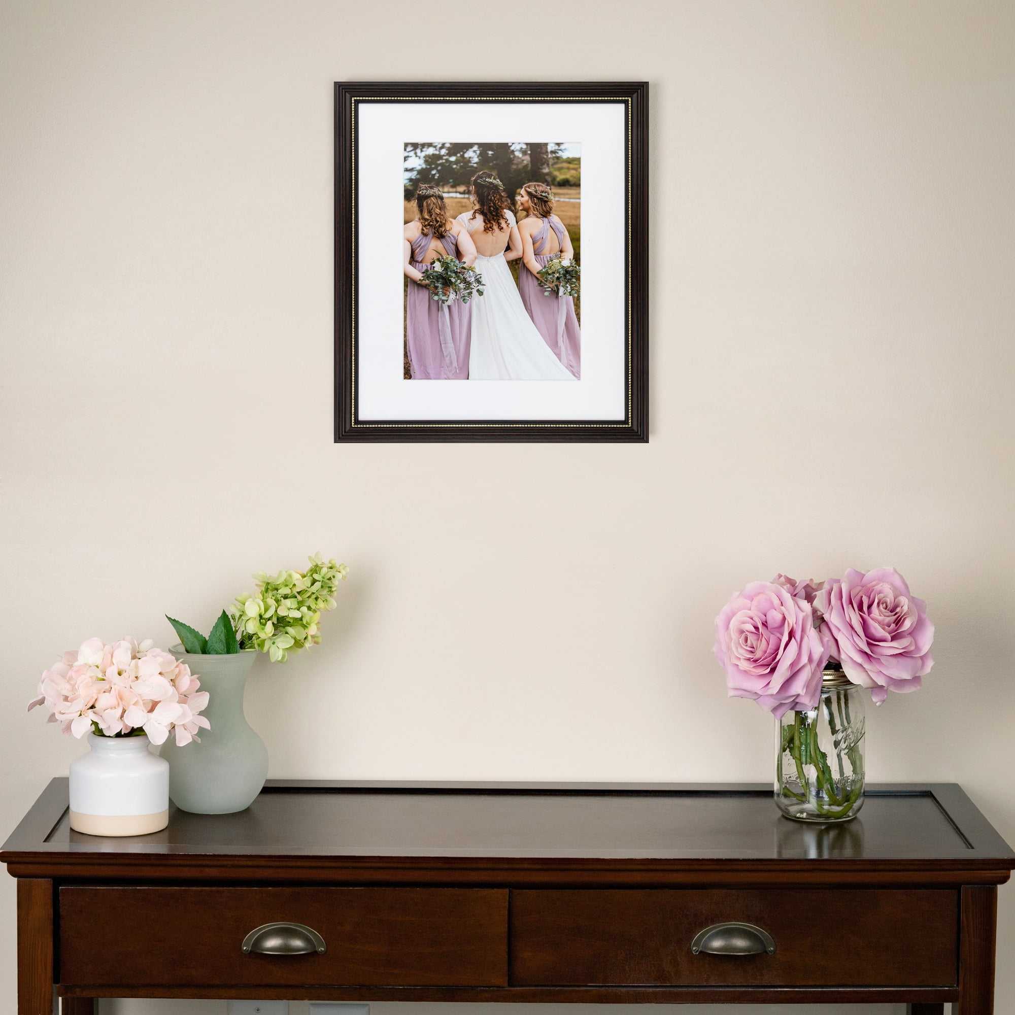 ArtToFrames 18" x 24" Cherry Picture Frame, 18x24 inch Red Wood Poster Frame (WOM-4316)