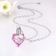 thumbnail image 3 of Hearbeingt Heart Crystal Ash Holder Necklace, Stainless Steel, 18 in, 3 of 9