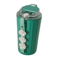 thumbnail image 2 of Taza de viaje con aislamiento de acero inoxidable 304, tapa de sellado, vaso para bebidas calientes con colador de té, taza de agua térmica al vacío Verde Baoblaze taza de viaje, 2 of 8