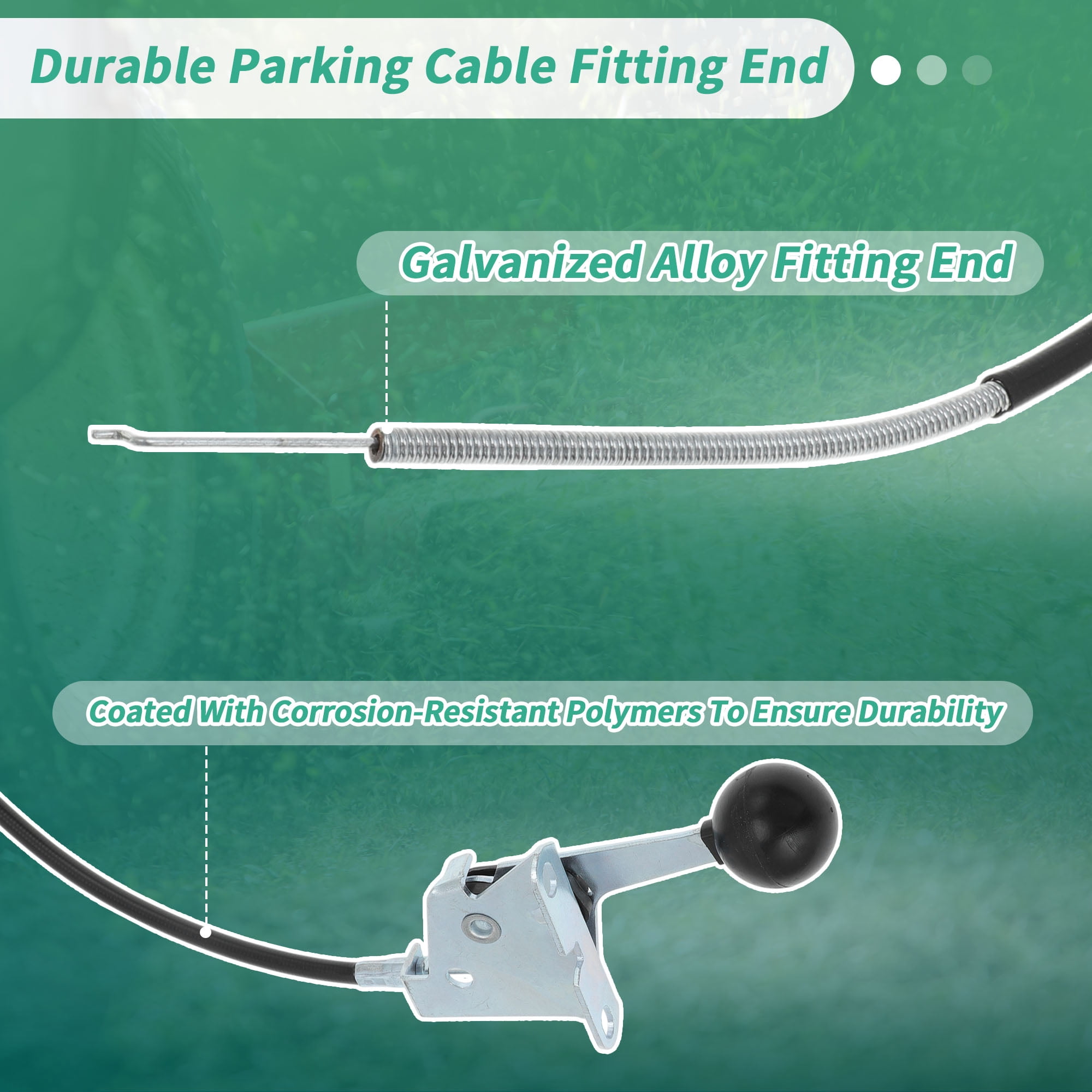Unique Bargains Throttle Cable for Craftsman Machines Mowers