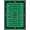 Green, Pattern 15, variant on ODIKA Football Sideline Marker Championship Field Layout Footaball Stain Resistant Low Profile for Dorm Room, Small Living Apartment