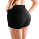 thumbnail image 5 of Sywqhk Pantalones cortos de motociclista de cintura alta para mujer Pantalones cortos de cintura cruzada de entrenamiento para niñas (Negro M) Sywqhk Alta Calidad, 5 of 8