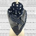 thumbnail image 2 of Foulards Châles Décontractés Chauds pour Femmes, Mode, Imprimé d'Étoiles Uni, à Boutons, Doux, Enveloppant, 2 of 9
