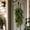 #B, variant on LEVEO Artificial Christmas Teardrop Faux Pine Branches with Pine Cones,Artificial Xmas Teardrop Greenery Pines Needles Fake Hanging Plant,Artificial Hanging Pine Needle Vines,Home Garden Decor(#B)