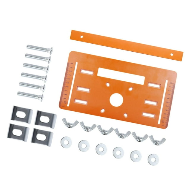 Almencla Cutting Machine Base Plate Circular Saw Guide Rail High Precision Portable Clear Scale Positioning Board for Drawing Trimming 28cmx15cm