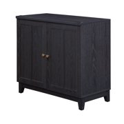 My Texas House Ellison Modular TV Console, Black Finish