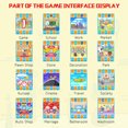 thumbnail image 3 of Square Cartoon Pet Game Machine Virtual Electronic Handheld Pet Game Machine Color Display Screen Kids, 3 of 8