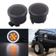 thumbnail image 4 of Gwong Autos Las luces de la señal de la señal de giro del LED de 2 piezas Luces de funcionamiento de DRL Súper brillante con halo para Jeep Wrangler 07-17 Gwong 24017388, 4 of 6