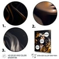 thumbnail image 3 of Designart Gold And Black Sensual Woman II Canvas Wall Art, 3 of 5