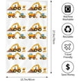 thumbnail image 2 of Boy's Toy Excavator Hand Towels, Face Towel Soft Guest Towel Portable Kitchen Tea Dish Towels Washcloths Bathroom Decor Housewarming Gifts 15.7" X 27.5", 2 of 18