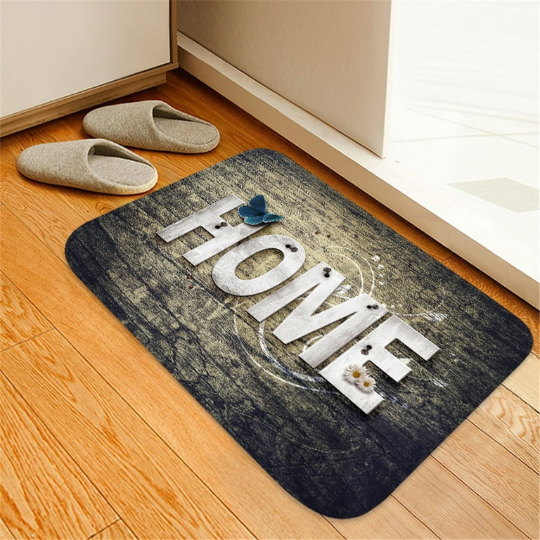 ONHUON 50X80 CM Carpet Hallway Doormat Anti - Slip Carpet Absorb Water  Kitchen Mat/Rug 