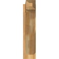 thumbnail image 2 of Ekena Millwork 6"W x 26"D x 26"H Traditional Rough Sawn Craftsman Outlooker, Western Red Cedar, 2 of 4