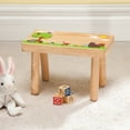 thumbnail image 2 of Children’s Wooden Step Stool, Woodland Animals Design, 2 of 3