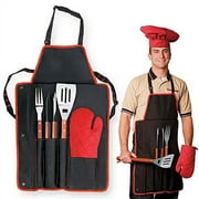 Picnic Time BBQ Apron Tote