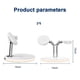 thumbnail image 2 of Cargador inalámbrico, estación de carga inalámbrica magnética 3 en 1 Compatible con Iphone 14/13/12 Pro Max/pro/mini, Apple Watch, Airpods, 2 of 5