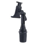 Car Mount Cup Holder Rotatable for Vent 5v Auto Bottles Phones Windshield Short Version