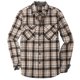 thumbnail image 1 of Camisa de flanela xadrez casual masculina, manga comprida, diseño de bolso duplo no peito, botão impresso, nova moda, 1 of 5