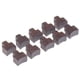 thumbnail image 5 of 10 piezas de cepillo de carbón de repuesto compatible con Motor eléctrico accesorio de destornillador eléctrico Macarena Brocha de carbón, 5 of 7