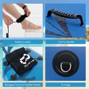 Goplus 10' Inflatable SUP Board, Portable Paddle Board with 5D rings Stand Up Paddle Board for Youth & Adult Navy