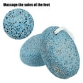 thumbnail image 3 of Unique Bargains Foot Care Exfoliating Scrub Stone Double Sided Pumice Stone Foot File Pumice Stone 2 Pcs Blue, 3 of 7