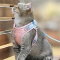 thumbnail image 1 of TIMIFIS Cat Harness Cat Belt and Leash Set Walking Adjustable Puppy Mesh Vest S/XL Cat Harness And Leash - Fall, 1 of 4