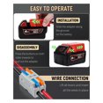 thumbnail image 4 of Adaptador de rueda eléctrica para batería Milwaukee M18, con arnés, 4 of 6