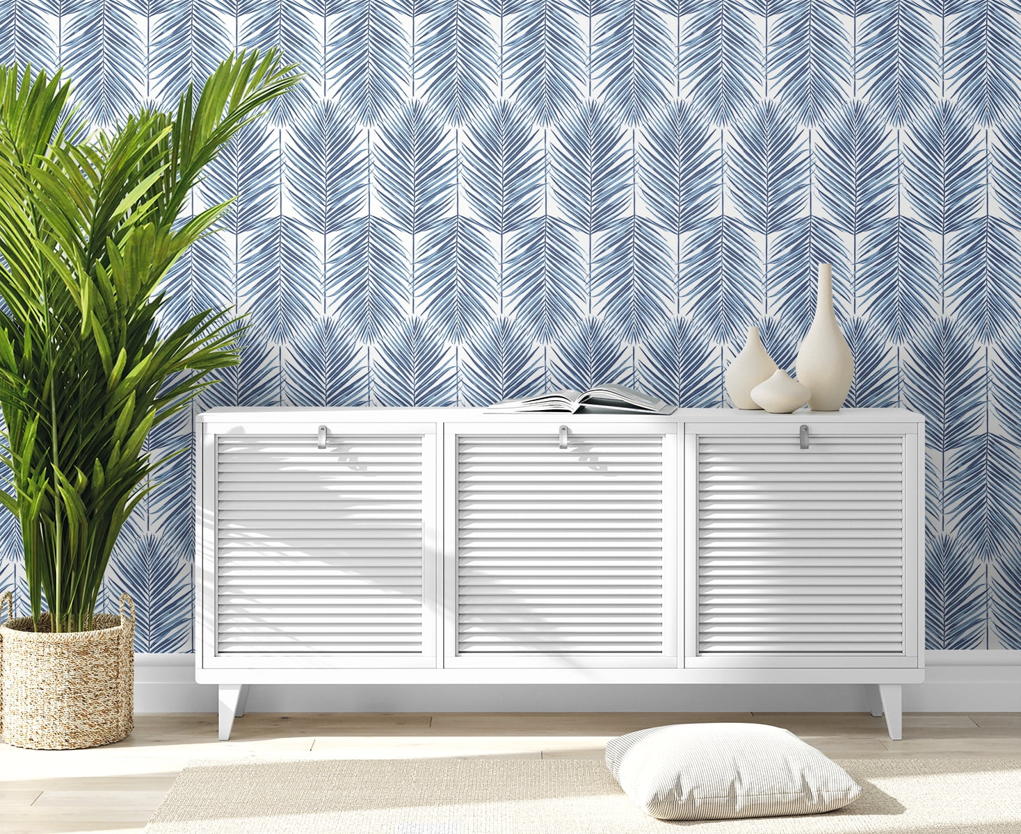 NextWall Paradise Palm Peel and Stick Wallpaper