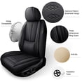 2017 for Kia Cadenza Seat Cover, Leather Front two seats With Lumbar ...