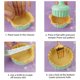 thumbnail image 5 of Mini sartenes para tartas redondas, mini moldes para tartas de queso, parte inferior extra&iacute;ble, mini moldes para tartas para cupcakes, magdalenas, galletas, pasteles, latas de t LIFVCNT NA, 5 of 7