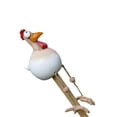 thumbnail image 2 of Inteprter Accesorios de decoración de jardín con forma de pollo, escultura al aire libre, adornos de resina para jardín, patio artístico, césped, Jardín y Patio 65212016C Inteprter HA005016-04B, 2 of 6