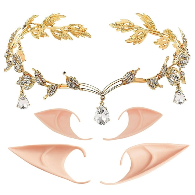 Exquisite Festival Headpiece With Elegant Ears And Headband Featuring Detailed Forehead Jewelry For Parties