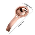 thumbnail image 2 of Qnjujn Stainless Steel Egg Yolk Separator - Multi-Color Kitchen Gadget for Liquid Filtering - Easy-Clean Space-Saving Tool for Home Baking Cooking, 2 of 2
