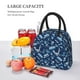 thumbnail image 5 of Fotbe Blue Bus Bolsa de Almuerzo con Estampado, Lonchera Aislada, Contenedor de Comida Reutilizable Tipo Cooler a Prueba de Fugas, 5 of 6